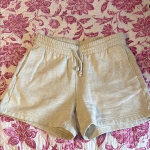 TNA Heather Oatmeal Sweat Shorts